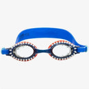 Bling 2O - Tiger Shark Navy Swim Goggle Image 1