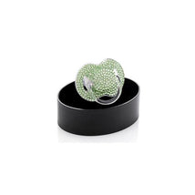 Bling Swarovski Crystal Pacifier - Green Emerald (6-18M) Image 1
