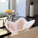 Blooming Bath Lotus - Baby Bath Seafoam, White/Gray Image 11