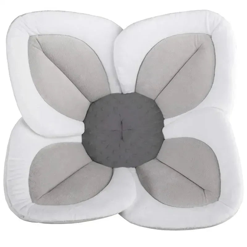 Blooming Bath Lotus - Baby Bath Seafoam, White/Gray Image 13