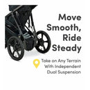 BOB - Wayfinder Jogging Stroller, Storm Image 4