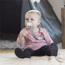 Booginhead - Pacifier Clip Pacigrip 2Pk, Grey Chevron/Dots Image 5