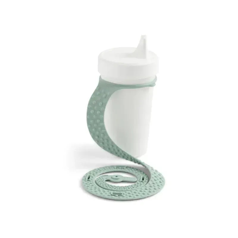 Booginhead - Silicone Sippigrip Cup & Toy Holders - Green Sage Image 1