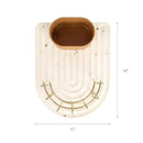 Boon - ARC Silicone Baby Bottle Drying Rack, Boho Beige Image 7