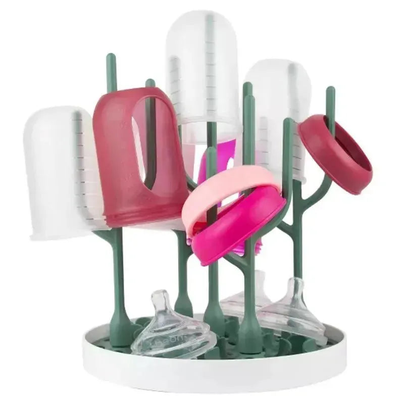 Boon - Desert Baby Bottle Drying Rack, Green Image 6