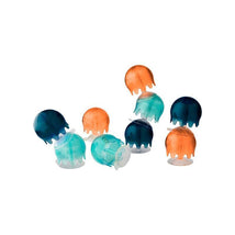 Boon - Jellies Kids Bath Toy, Navy and Coral Image 1