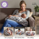 Boppy Feeding And Infant Support Pillow - Gray Dinosaurs Image 6
