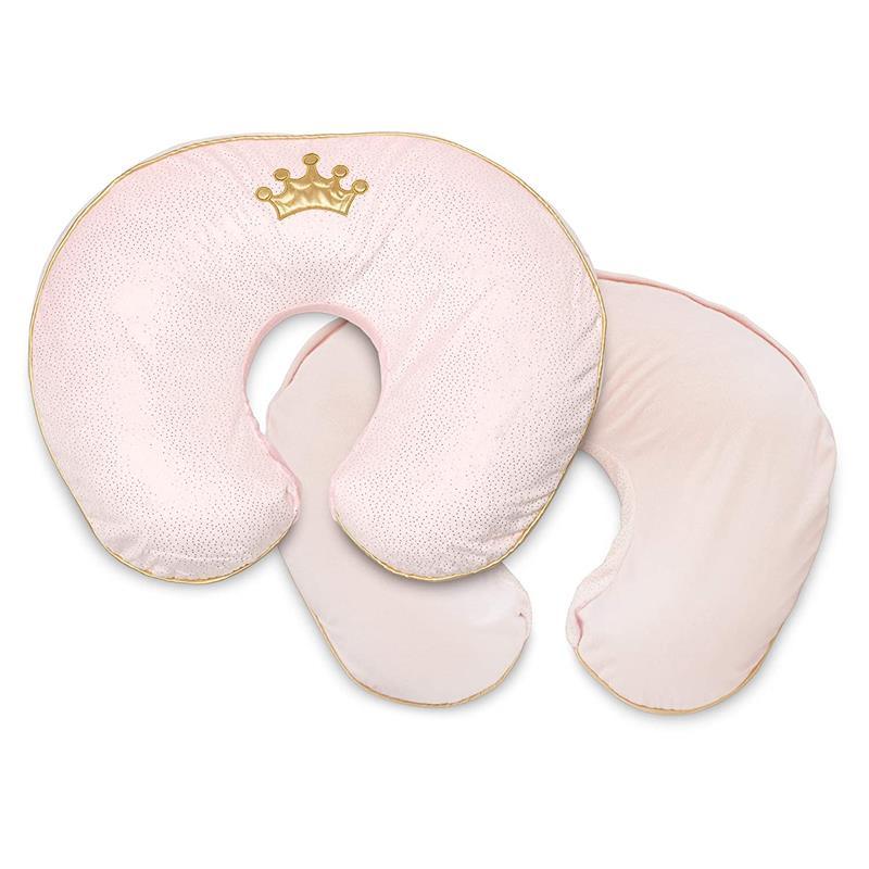 Boppy - Luxe Slipcovered Pillows, Pink Royal Princess Image 3