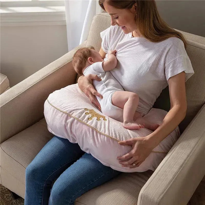 Boppy - Luxe Slipcovered Pillows, Pink Royal Princess Image 7