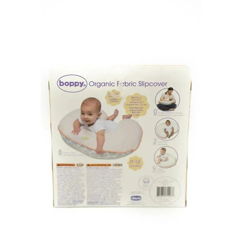 Boppy Organic Cotton Pillow Cover Elephant.