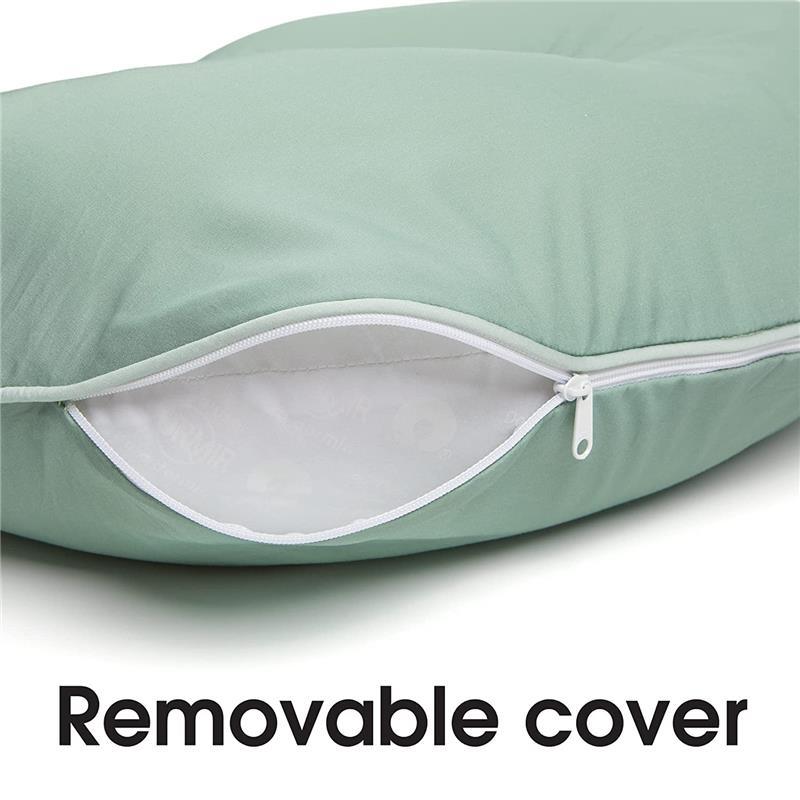 Boppy - Nursing Pillow Organic Original Support, Soft Pine Image 5