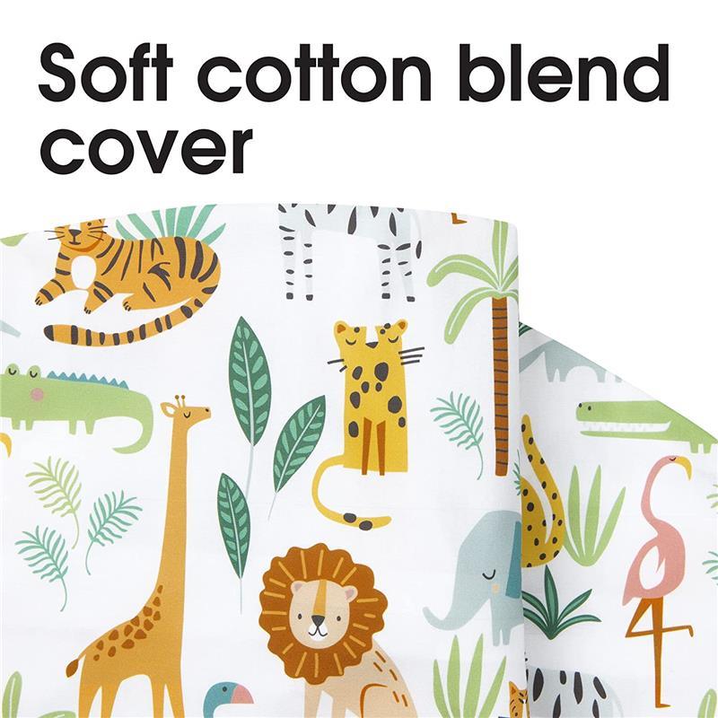 Boppy - Original Cotton Slipcovers Colorful Wildlife Image 3