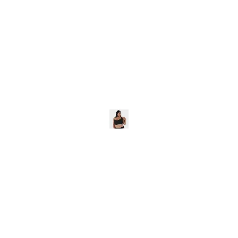 Bravado - Body Silk Seamless Nursing, Black, Medium Image 3