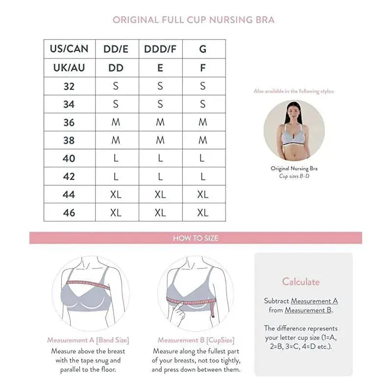 Bravado Original Full Cup Nursing Bra, Dove Heather Image 6