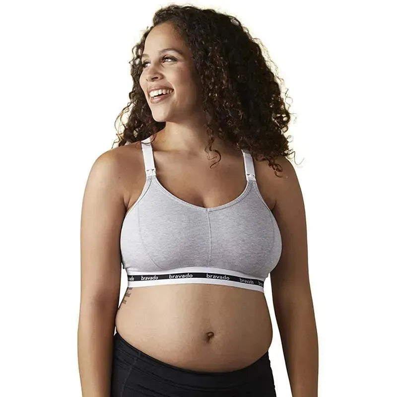 Bravado Original Full Cup Nursing Bra, Dove Heather Image 4