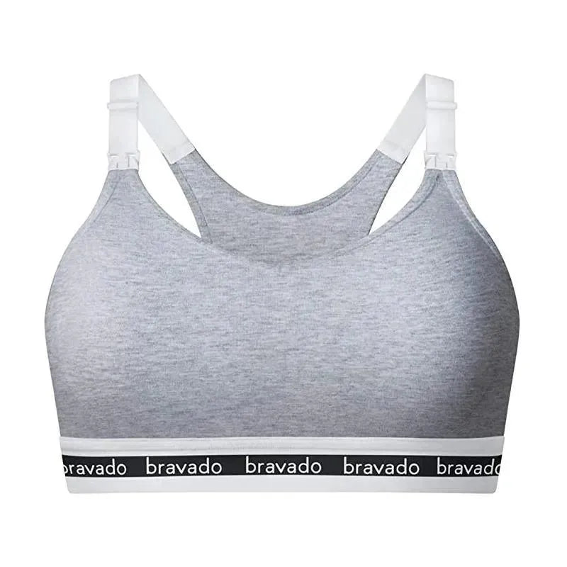 Bravado Original Full Cup Nursing Bra, Dove Heather Image 5