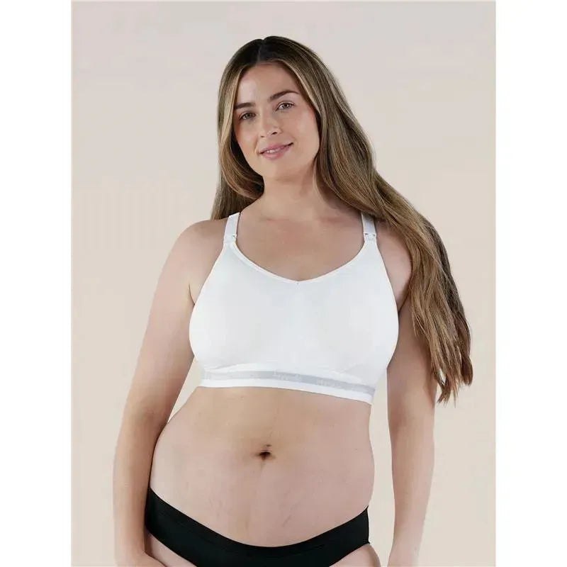 Bravado Original Full Cup Nursing Bra, White Medium Image 1