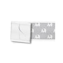 BreathableBaby - Classic Breathable Mesh Crib Liner, Peaceful Elephant Gray Image 3