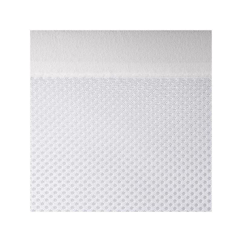 BreathableBaby - Forro de cuna clásico, de malla transpirable para cuna de  bebé, protector de cuna, color blanco y gris, estándar