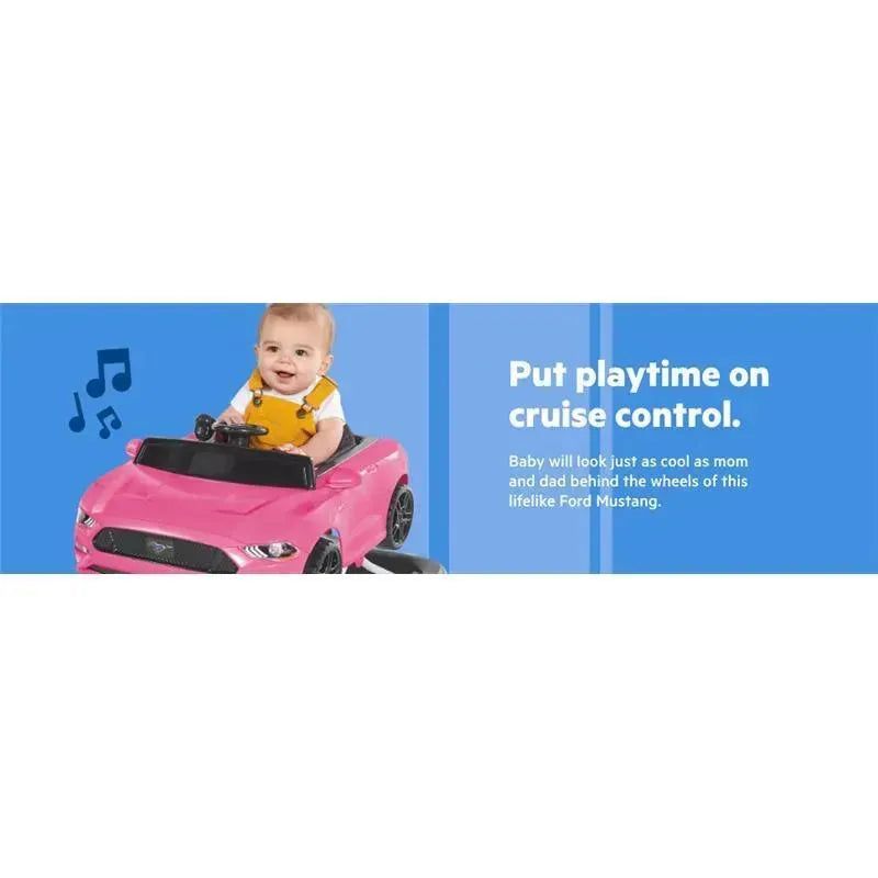 Bright Starts - Ford Mustang 3 Ways To Play Walker - Pink Image 3