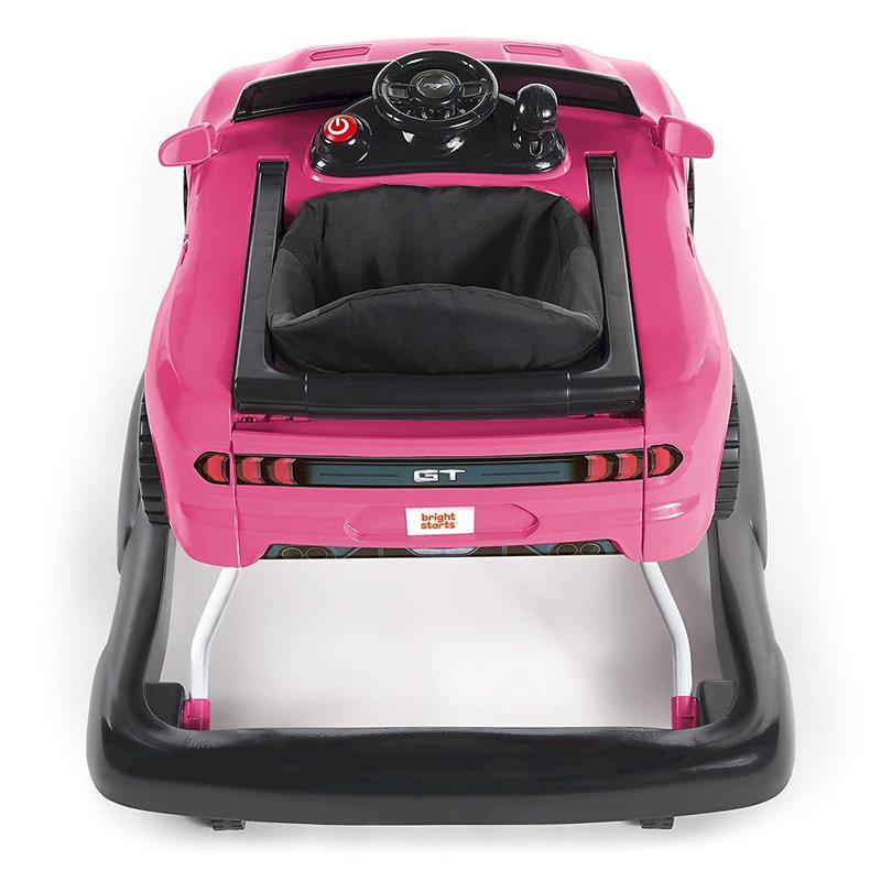  Bright Starts - Ford Mustang 3 Ways To Play Walker - Pink Image 9
