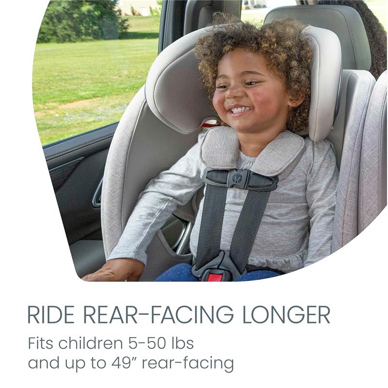 Britax - One4life® Slim All-In-One Car Seat, Mineral Gray Image 7