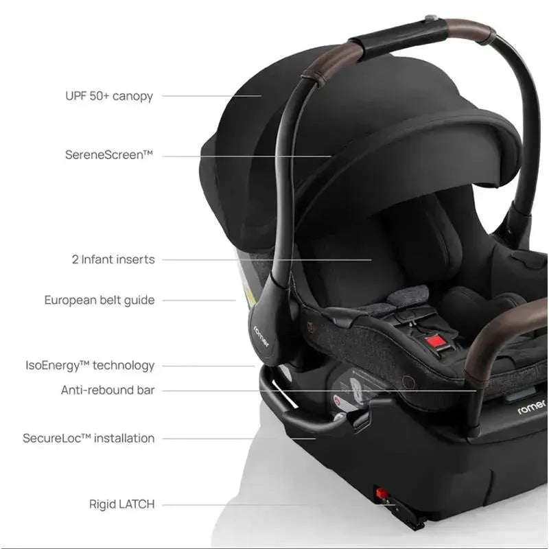 Romer - Juni Infant Car Seat, Peppercorn Image 5