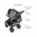 Britax Travel System, B-Free Sport, B-Safe Gen2 Flexfit Plus Us - Asher - Baby Stroller Image 4