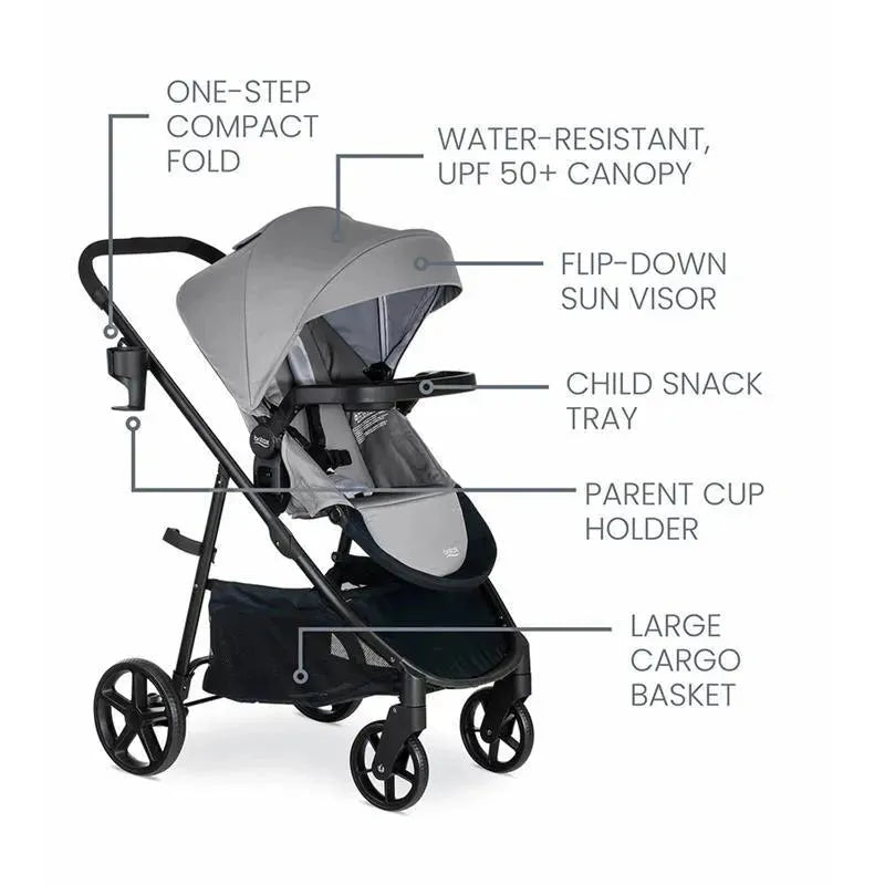 Britax - Willow Brook Travel System, Graphite Glacier Image 6