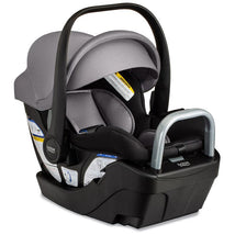 Britax - Willow S Infant Car Seat with Alpine Anti-Rebound Base, Graphite Onyx Image 1