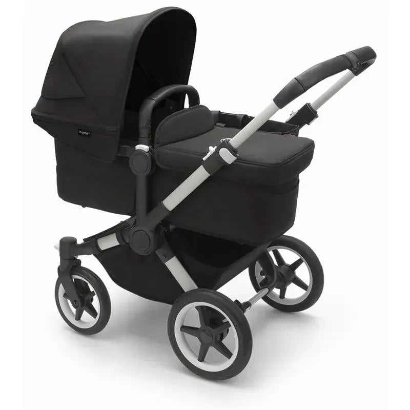 Bugaboo - Donkey 5 Mono Complete Single-to-Double Stroller, Aluminum/Midnight Black Image 2