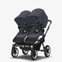 Bugaboo Donkey 5 Twin Complete Stroller - Stormy Blue | Graphite Image 2