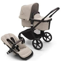 Bugaboo - Fox 5 Stroller Complete Black/Desert Taupe Image 1