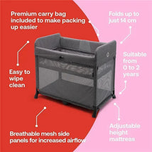 Bugaboo - Stardust Playard, Grey Melange Image 2