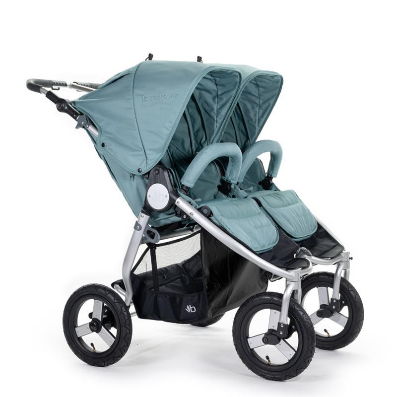 Bumbleride - Indie Twin Double Jogging Stroller, Sea Glass Image 1
