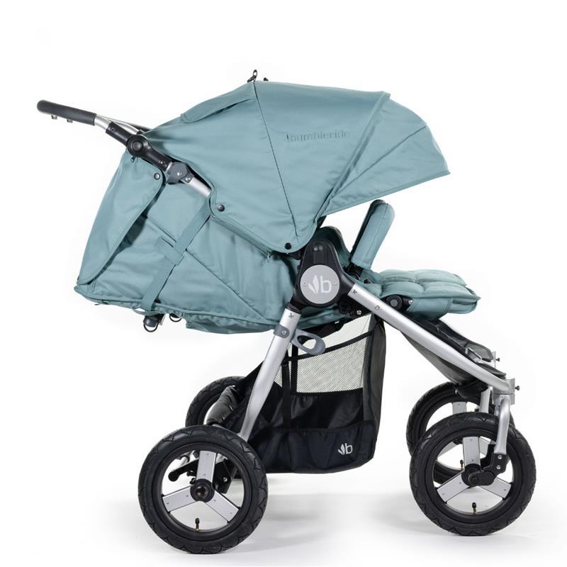 Bumbleride - Indie Twin Double Jogging Stroller, Sea Glass Image 3