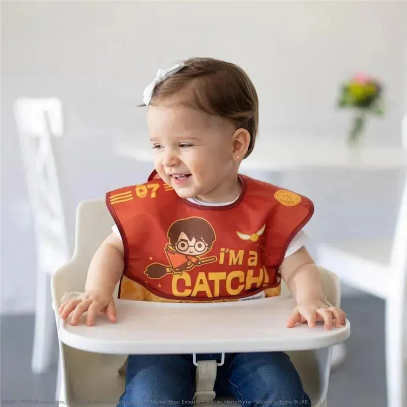 Bumkins 19 - Harry Potter Superbib 3 Pack, Quidditch Image 2