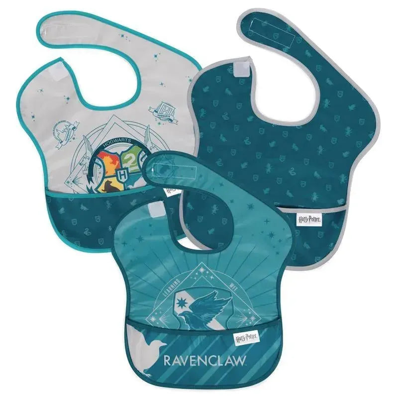 Bumkins 19 - Harry Potter Superbib 3 Pack, Ravenclaw Image 1