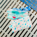 Bumkins 2-Pack Reusable Snack Bags, Raindrops/Umbrella Image 2