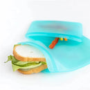 Bumkins - 2Pk Silicone Flat Reusable Bag, Blue Image 2