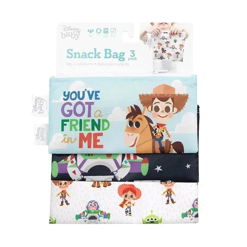Bumkins - 3Pk Disney Toy Story Reusable Snack Bag Image 6