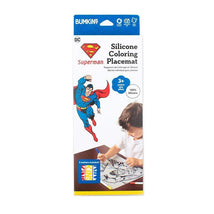 Bumkins DC Comics Silicone Coloring Placemat Superman Image 2