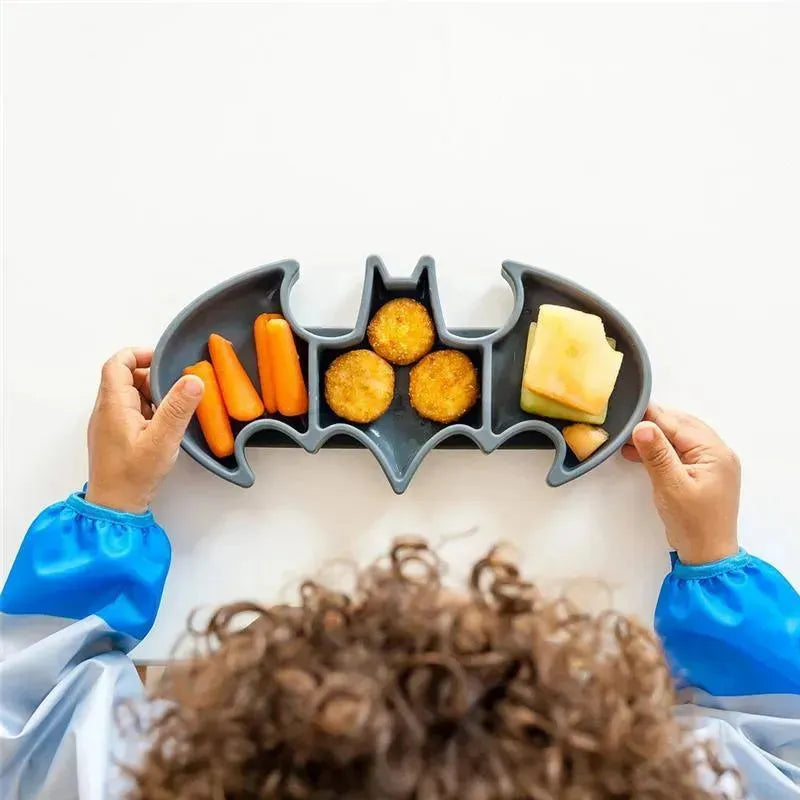 Bumkins - Dc Comics Silicone Grip Dish, Batman Image 6