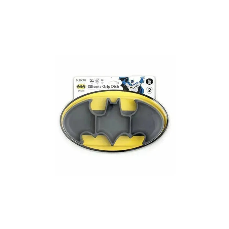 Bumkins - Dc Comics Silicone Grip Dish, Batman Image 7