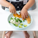 Bumkins - Disney Baby and Toddler Silicone Plate and Spoon Set, 6 Months Up, Mickey Mouse Image 4