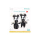 Bumkins Disney Mickey Mouse Silicone Toddler Chewtensils in Black Image 6
