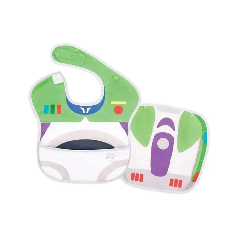 Bumkins Disney Superbib with Cape, Buzz Image 1