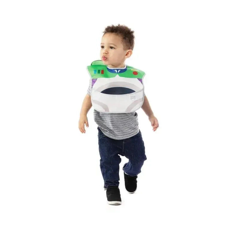 Bumkins Disney Superbib with Cape, Buzz Image 3