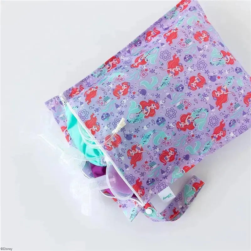 Bumkins - Disney Waterproof Wet Bag, Ariel Image 4