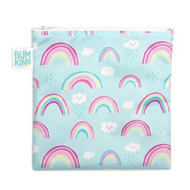 Bumkins Large Snack Bag - Rainbows Image 1